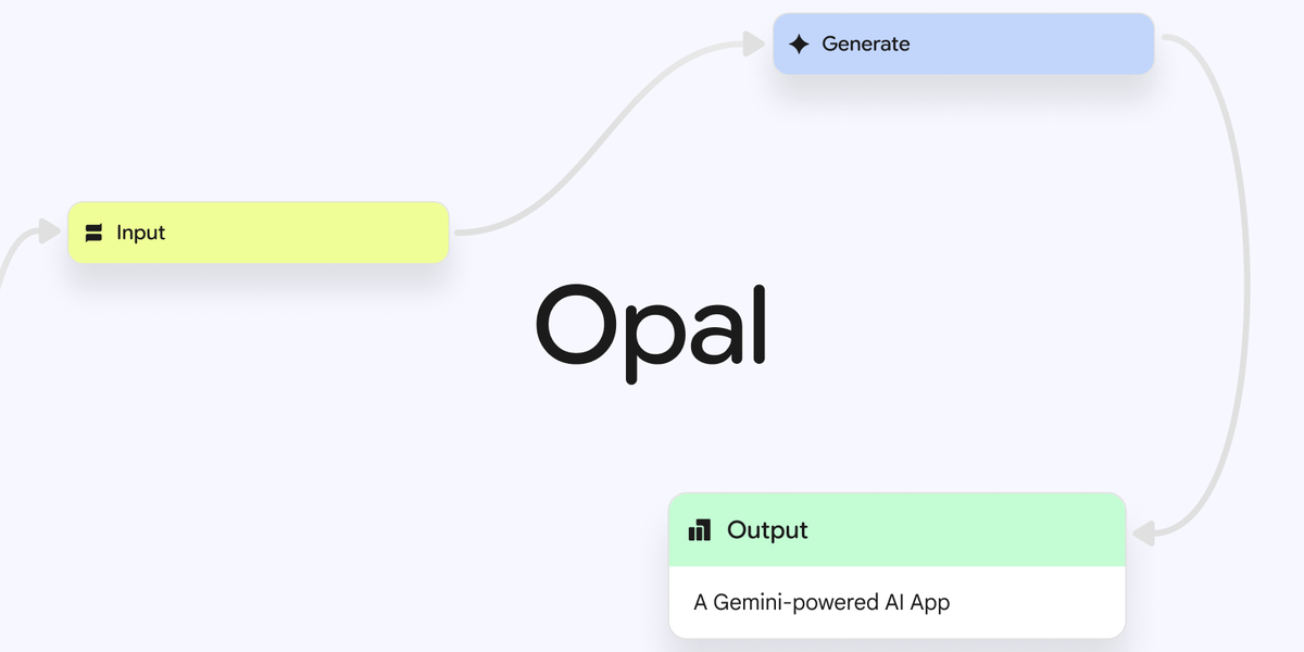 Opal mini apps Gemini